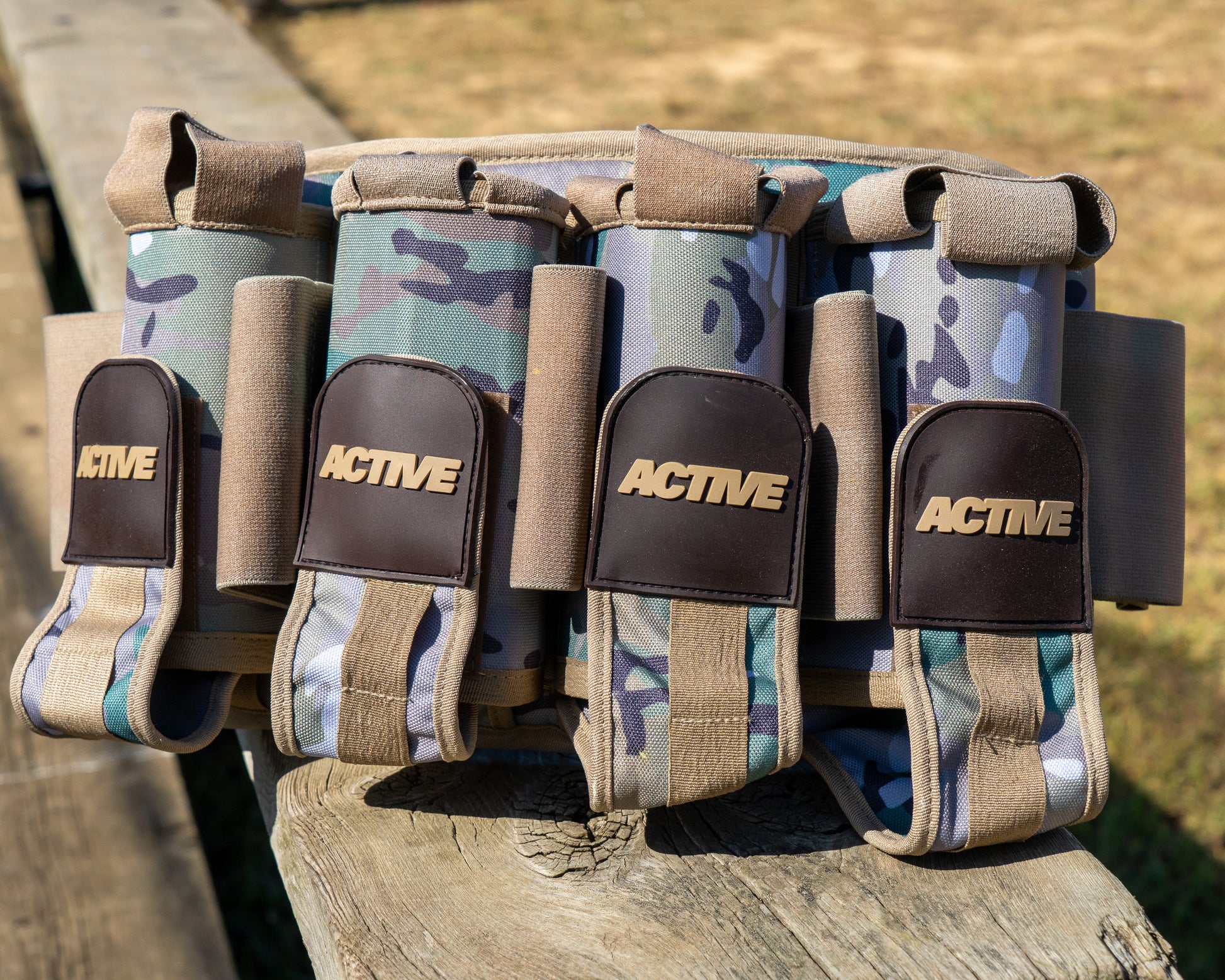 Active Pod Harness - Tan Camo